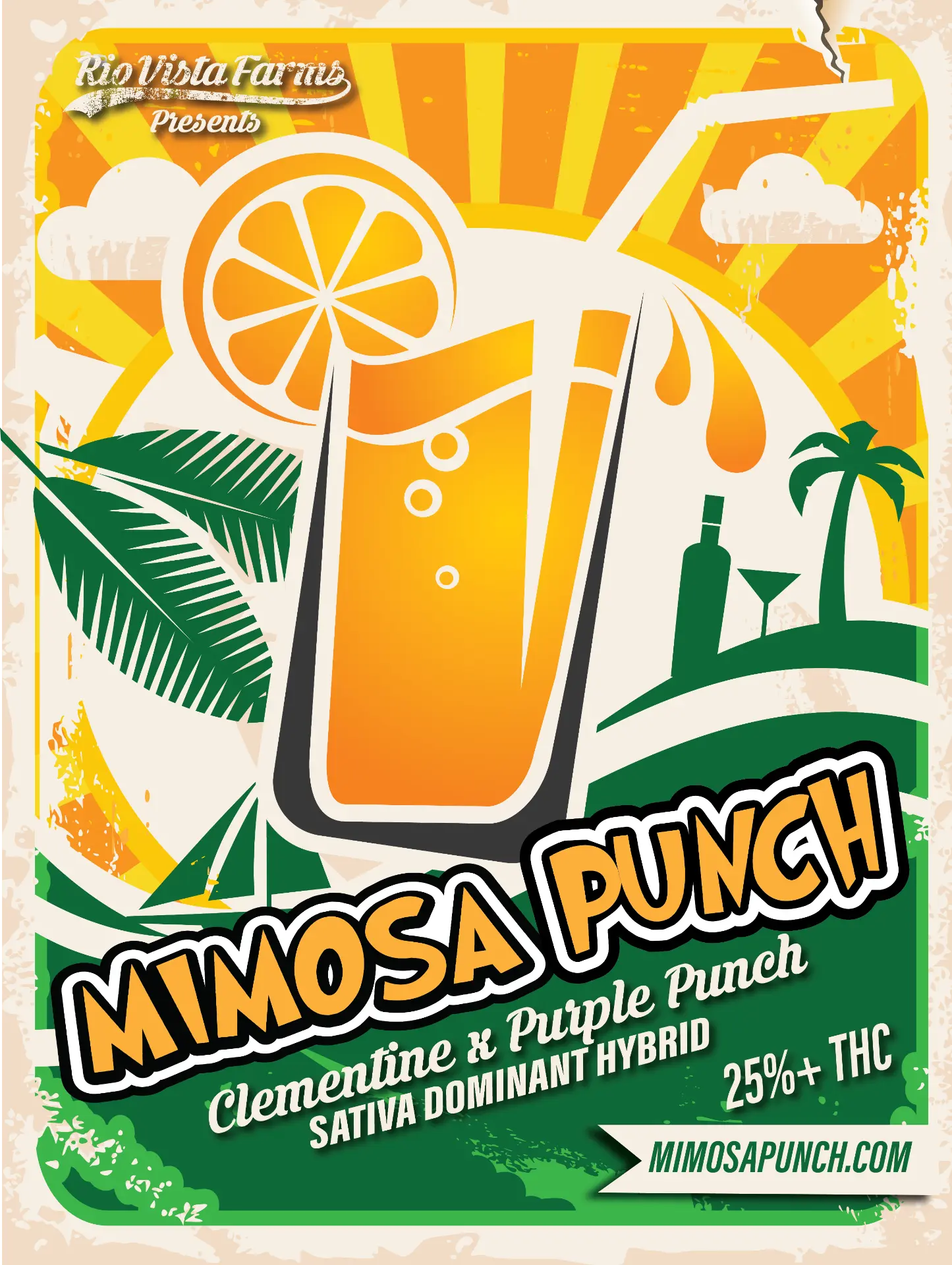Mimosa Punch Strain Poster